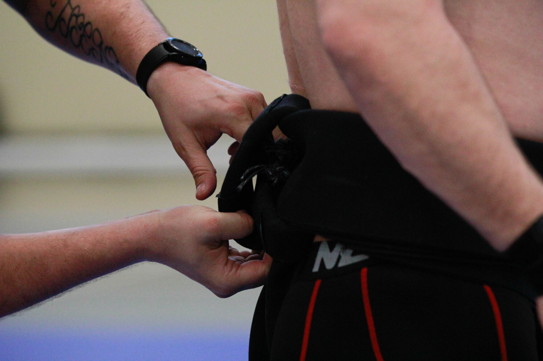 The Japanese Culture Society holds a sumo exhibition on campus